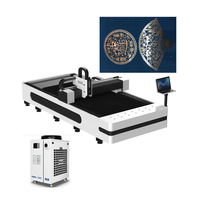 1000w Metal Tube Cutting Machine With Double Pneumatic Chuck